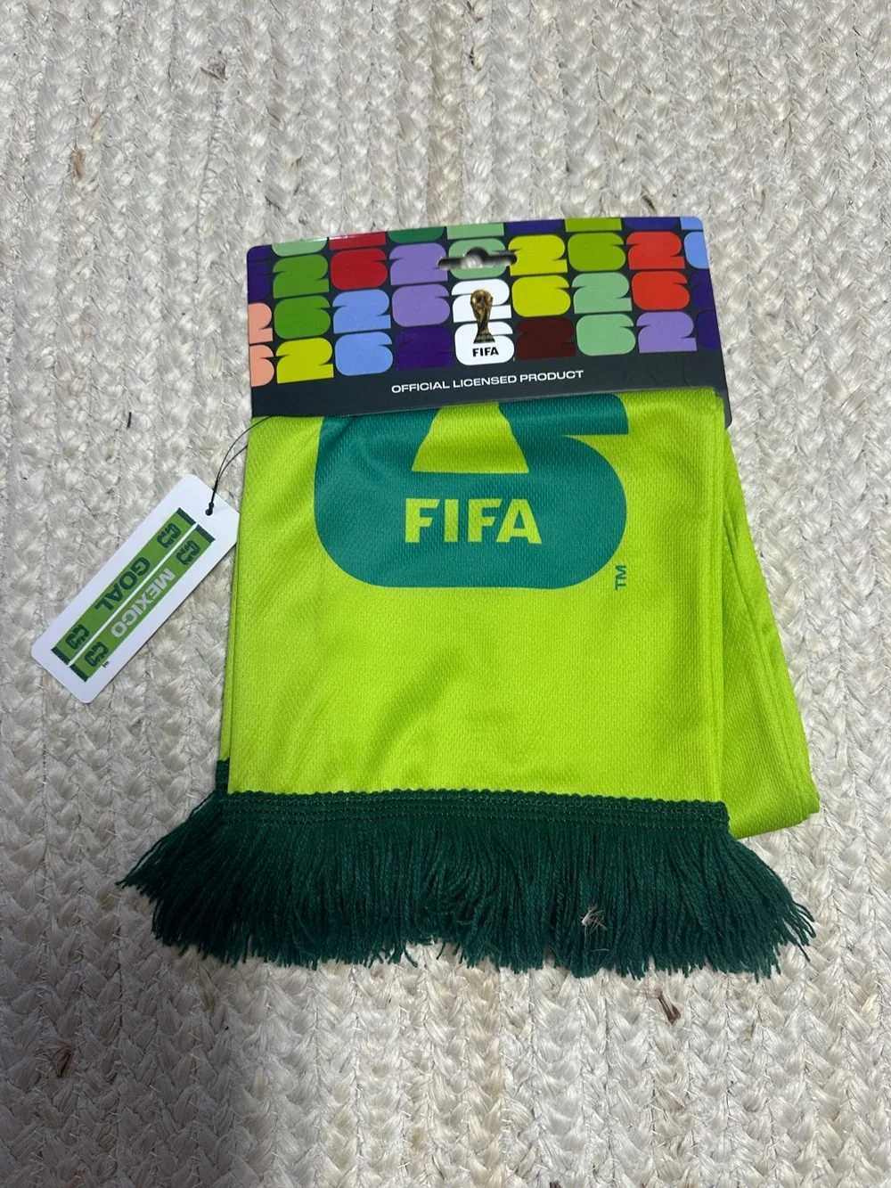 NEW FIFA World Cup Green Mexico Scarf